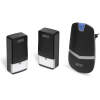 Afbeelding van Digitale batterijloze en draadloze bel - Kinetic 1 Stuks [55343BK-2] - 01 55343BK 2 web