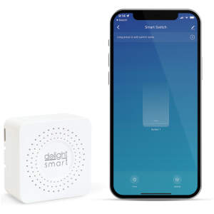 Afbeelding van Smart-Kinetic verborgen schakelaar - 100-240 V AC, max. 15 A - Amazon Alexa, Google Home 1 Stuks [55357B] -
