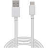 Afbeelding van USB-kabel - Type-C - wit - 1 m 1 Stuks [55550WH-1] - 01 55550WH 1 web 1