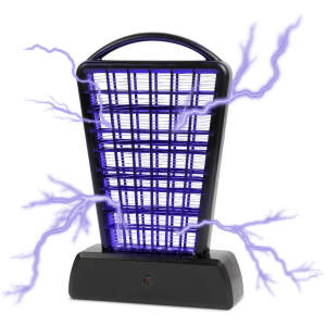 Afbeelding van Tafel UV insectenverdelger - batterij en USB, zwart 1 Stuks [55668] - 01 55668 web