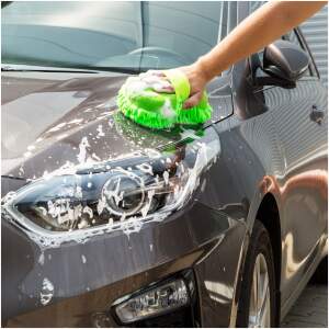 Afbeelding van Dubbelzijdige microvezel autowasspons 1 Stuks [55697] - 01 55697 web