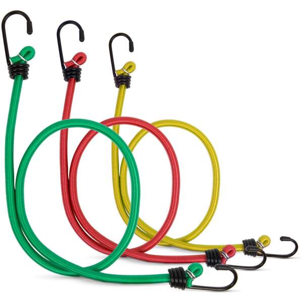 Afbeelding van Bungee-koordset - 2 stuks x 45 - 60 - 80 cm 1 Stuks [55713] - 01 55713 web