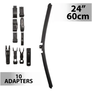 Afbeelding van Ruitenwisser 24"/60 cm - met 10 adapters 1 Stuks [55744N] - 01 55744N web