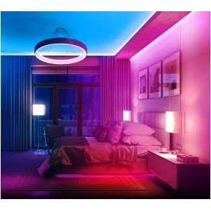 Afbeelding van RGB LED-strip - 3 m - IP65 - 220-240V - 5050 SMD - 30 LED/m - 7,2 W/m 1 Stuks [55861] - 01 55861 web