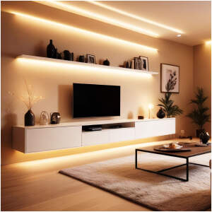 Afbeelding van NEON LED-strip - warm wit - 5 m - 220-240V - 2835 SMD - 120 LED/m - 6W/m 1 Stuks [55863] - 01 55863 web