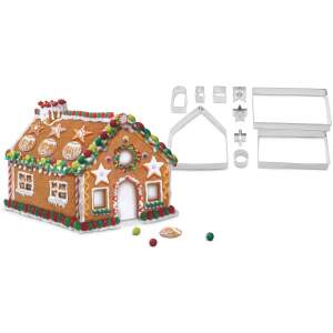 Afbeelding van Koekjesvorm - 3D peperkoekenhuisje 1 Stuks [55990A] - 01 55990A web