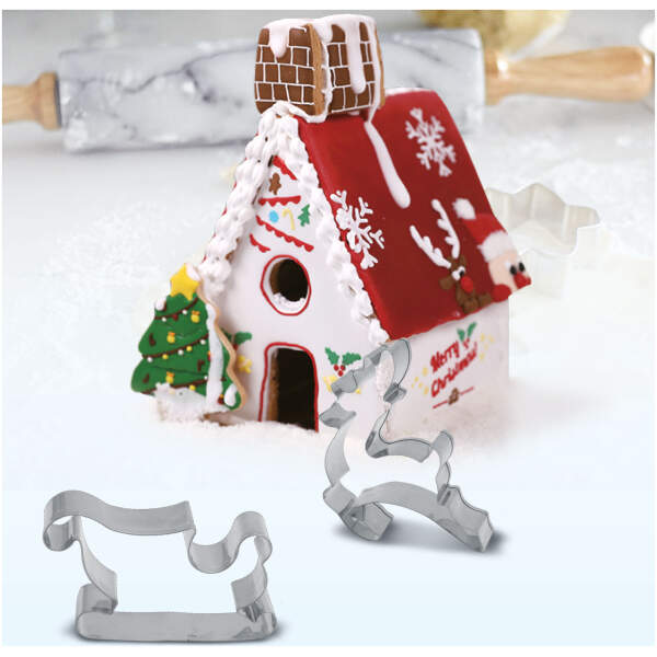 Afbeelding van Cake Maker Formulier - 3D Peperkoekhuisje 1 Stuks [55990C] - 01 55990C web
