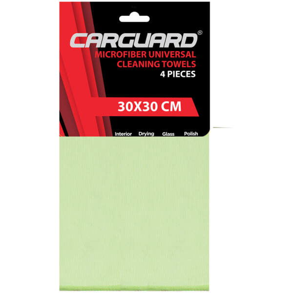 Afbeelding van Set microvezeldoekjes – 30 x 30 cm – 4 stuks / verpakking 1 Stuks [56000C] - 01 56000C web