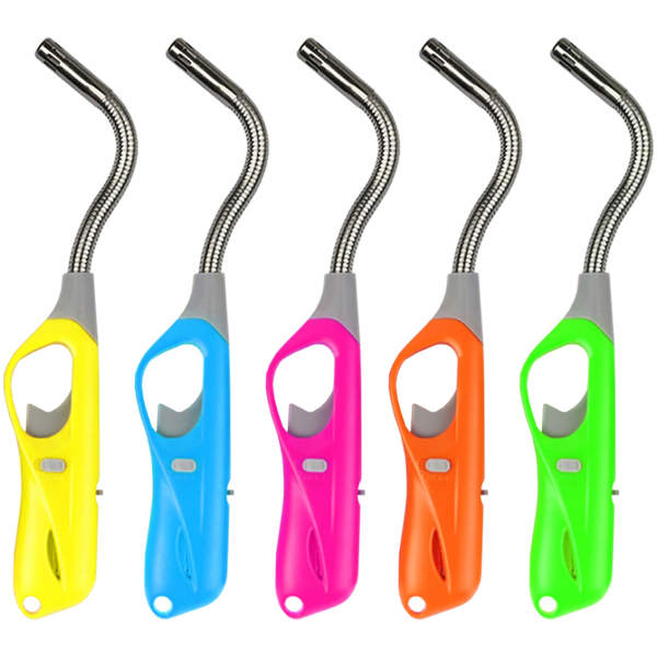 Afbeelding van Gasaansteker - flexibel - diverse kleuren - 25 stuks / display 1 Stuks [56072] - 01 56072 web