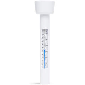 Afbeelding van Zwembadthermometer - 17 x 4,5 cm - wit 1 Stuks [56128A] - 01 56128A web