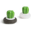 Afbeelding van Schuursponsset - 2 stuks - cactus - 8,5 x 8 cm 1 Stuks [56157] - 01 56157 web