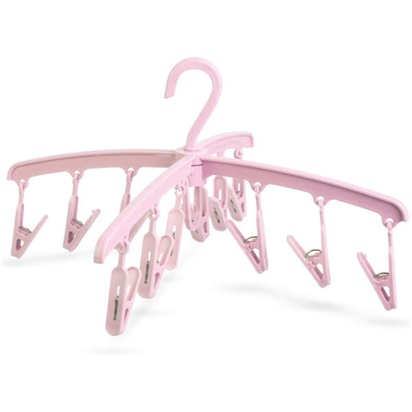 Afbeelding van Wasdroger - 12 clips - roze 1 Stuks [56172A] - 01 56172A web