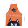 Afbeelding van Keukenschort - kindermaat - waterdicht linnen - Halloween - 44 x 35 cm 1 Stuks [56176C] - 01 56176C web