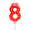 Afbeelding van Nummerkaars 1 Stuks [56182-8] - 01 56182 8 web