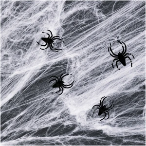 Afbeelding van Spinnenweb en spin - wit - 4-5 m² 1 Stuks [56510C] - 01 56510C web