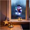 Afbeelding van LED PVC raamdecoratie - sneeuwpop - 26 x 17 cm - 3 x AAA 1 Stuks [56530D] - 01 56530D web