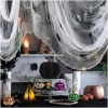 Afbeelding van Halloween gordijn - beige, stof - 180 x 75 cm 1 Stuks [56547B] - 01 56547B web