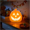 Afbeelding van Halloween LED decoratie - pompoen - RGB LED - 3 x LR1130 - 8,5 x 9 x 4 cm 1 Stuks [56568] - 01 56568 web