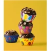 Afbeelding van Muffinpapierset - feest - 100 stuks / pak 1 Stuks [57168D] - 01 57168D web