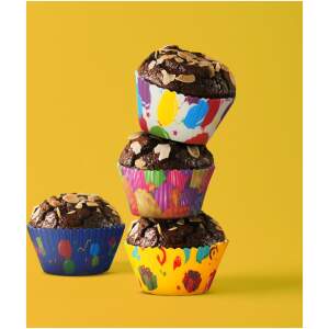 Afbeelding van Muffinpapierset - feest - 100 stuks / pak 1 Stuks [57168D] - 01 57168D web