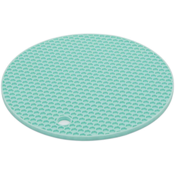 Afbeelding van Siliconen ronde pannenlap 18 cm - blauw 1 Stuks [57274BL] - 01 57274BL web 2