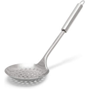 Afbeelding van Spatel met sleuf - roestvrij staal - 34 cm 1 Stuks [57281B] - 01 57281B web 1