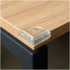 Afbeelding van Tafelhoekbeschermer - PVC - transparant - 4 stuks / verpakking 1 Stuks [57338] - 01 57338 web 1