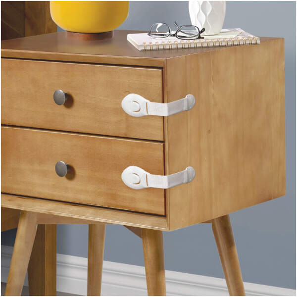 Afbeelding van Kindveilige deurband - 21 cm - zelfklevend - wit - 2 stuks / verpakking 1 Stuks [57339] - 01 57339 web 1