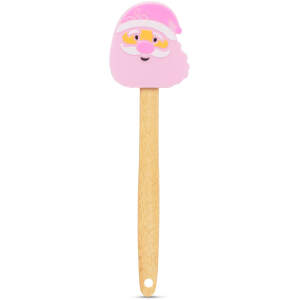 Afbeelding van Siliconen spatel - Kerstman - 29 x 7,6 cm 1 Stuks [57527B] - 01 57527B web 1