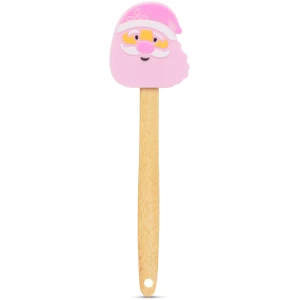 Afbeelding van Siliconen spatel - Kerstman - 29 x 7,6 cm 1 Stuks [57527B] - 01 57527B web 1