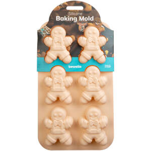 Afbeelding van Siliconen bakvorm - peperkoek - 17,9 x 29,5 x 2,7 cm 1 Stuks [57536P] - 01 57536P web 1