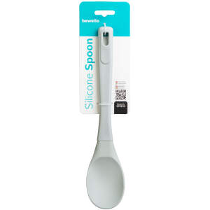 Afbeelding van Siliconen lepel - grijs - 26,8 x 5,6 x 1,8 cm 1 Stuks [57537G] - 01 57537G web 1