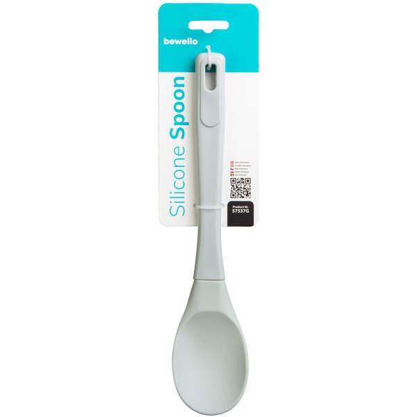 Afbeelding van Siliconen lepel - grijs - 26,8 x 5,6 x 1,8 cm 1 Stuks [57537G] - 01 57537G web 1