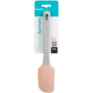 Afbeelding van Siliconen spatel - perzik - 25,2 x 5,6 x 1,8 cm 1 Stuks [57538P] - 01 57538P web 1