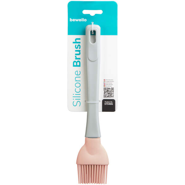 Afbeelding van Siliconen kwast - perzik - 23,5 x 4,9 x 1,7 cm 1 Stuks [57540P] - 01 57540P web 1