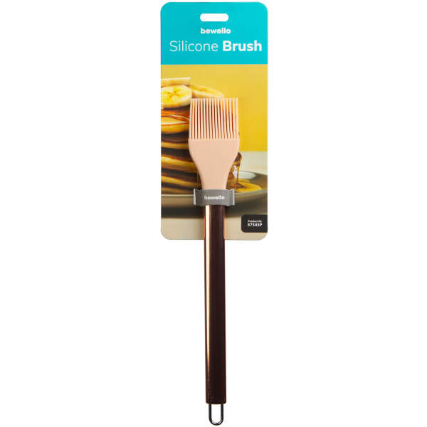 Afbeelding van Siliconen kwast - perzik - 28 x 5 x 1,7 cm 1 Stuks [57545P] - 01 57545P web 1