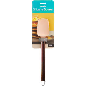 Afbeelding van Siliconen lepel - perzik - 28 x 5 x 1,7 cm 1 Stuks [57546P] - 01 57546P web 1