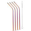 Afbeelding van RVS rietjesset - titanium regenboog - 215 x 6 mm - 5 stuks 1 Stuks [57590] - 01 57590 web 1