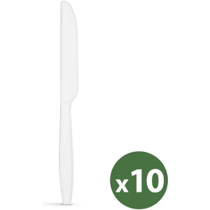Afbeelding van Herbruikbare biologisch afbreekbare messenset - 10 stuks / verpakking 1 Stuks [57591A] - 01 57591A web 1