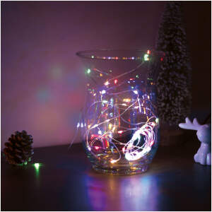 Afbeelding van Kerst LED-lichtsnoer - 5 m - 50 LED's - Multicolor - 3 x AA 1 Stuks [58041B] - 01 58041B web