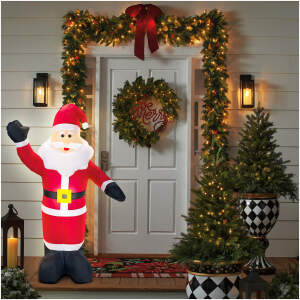 Afbeelding van Opblaasbare Kerstman - 150 cm - IP44 - 1 LED - 230V 1 Stuks [58060E] - 01 58060E web