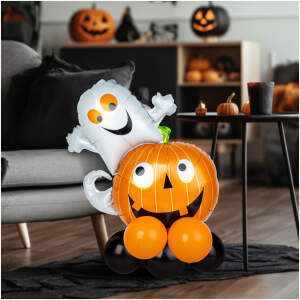 Afbeelding van Halloween ballonnenset - pompoen - 10 stuks / pak 1 Stuks [58080H] - 01 58080H web