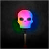 Afbeelding van Halloween LED lantaarn - verende schedel - op batterijen 1 Stuks [58112C] - 01 58112C web