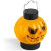 Afbeelding van Halloween RGB LED lamp - hangende pompoen - oranje / zwart - op batterijen 1 Stuks [58116B] - 01 58116B web