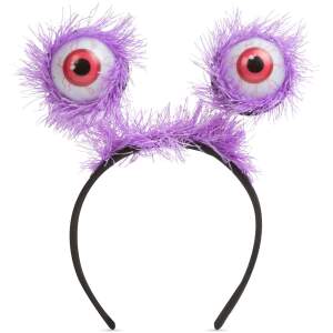 Afbeelding van Halloween hoofdband - ogen - paars 1 Stuks [58119J] - 01 58119J web