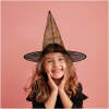 Afbeelding van Halloween heksenhoed - 4 kleuren, polyester - 38 x 34 cm 1 Stuks [58153B] - 01 58153B web