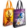 Afbeelding van Halloween cadeauzakje - oranje / paars - 30 x 40 x 10 cm 1 Stuks [58184] - 01 58184 web