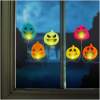 Afbeelding van Halloween LED raamdecoratie - gel - pompoen - 85 cm 1 Stuks [58186B] - 01 58186B web