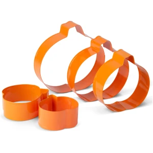 Afbeelding van Koekjesvormset - pompoenvorm - 5 stuks 1 Stuks [58196] - 01 58196 web