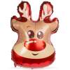 Afbeelding van Kerstballonnen - aluminiumfolie - rendier - 70 x 48 cm 1 Stuks [58241C] - 01 58241C web